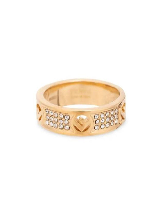 F is crystal ring gold - FENDI - 2