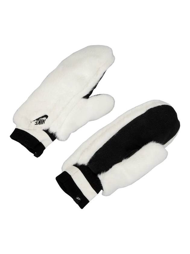 Warm Mitten White Black - NIKE - BALAAN 3