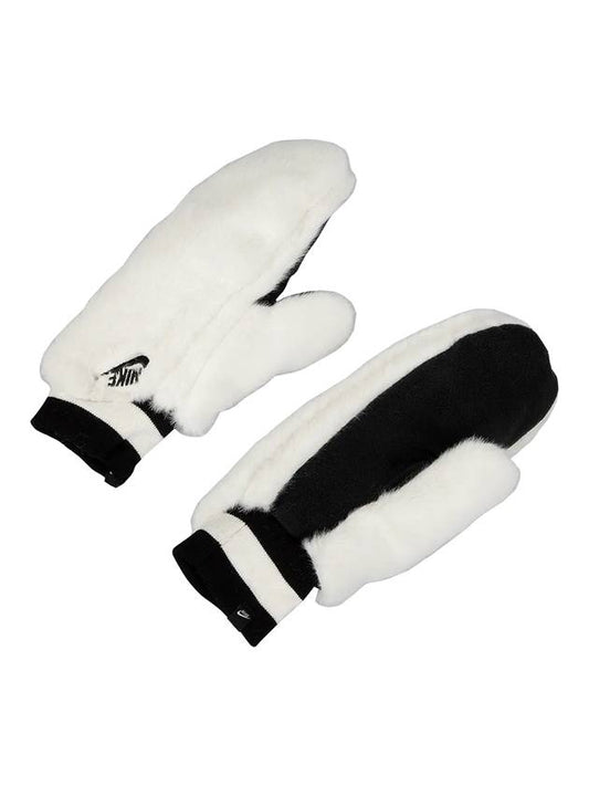 Warm Mitten White Black - NIKE - BALAAN 2