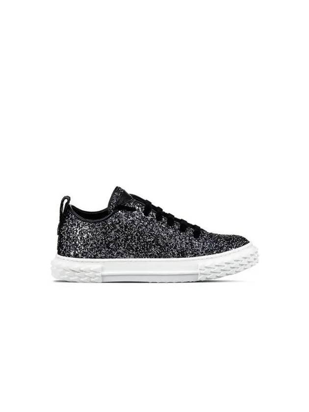 WOMEN BLABBER GLITTER SNEAKERS BLACK - GIUSEPPE ZANOTTI - BALAAN 1