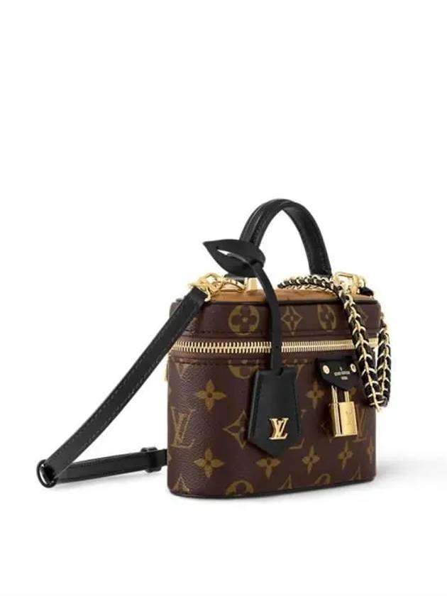 Vanity Monogram Canvas Chain Pouch Bag Brown - LOUIS VUITTON - BALAAN 3