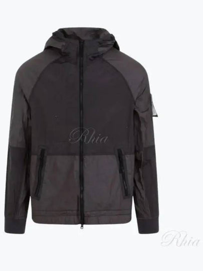 Nylon Metal Windbreake Charcoal - STONE ISLAND - BALAAN 2