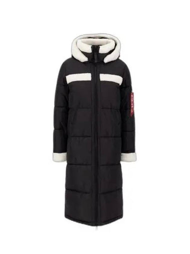 Women s Long Padded Jumper 108007 03 BLACK - ALPHA INDUSTRIES - BALAAN 1