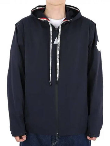 Men s CARLES Logo Hooded Jacket Navy 1A00170 54A91 74S 1063045 - MONCLER - BALAAN 1