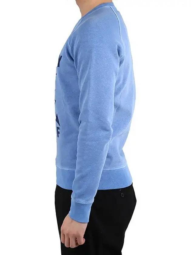 Maple Logo Blue Sweatshirt S74GU0093 - DSQUARED2 - BALAAN 4