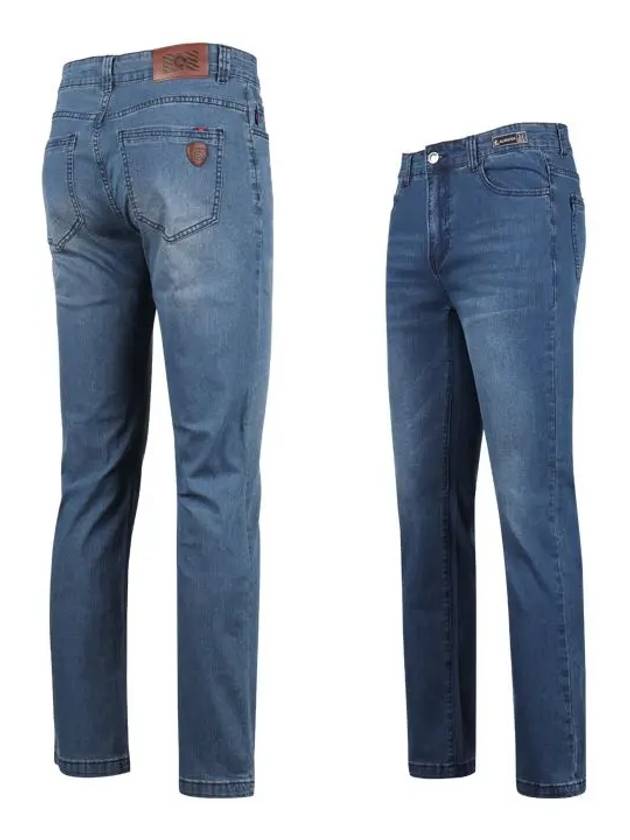 Men's Premium Washed Span Denim Jeans GD4M505 - LUX GOLF - BALAAN 1