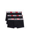 All-Over Waist Logo Band Briefs 3 Pack Black - DIESEL - BALAAN 1