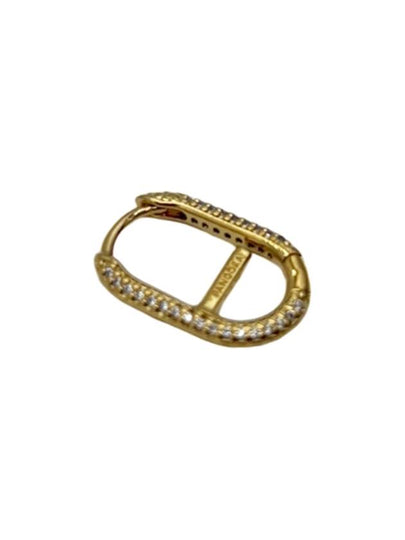 Me Link Pave Single Earring Gold - PANDORA - BALAAN 2