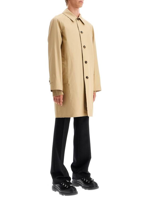 reversible gabardine car coat - BURBERRY - BALAAN 2