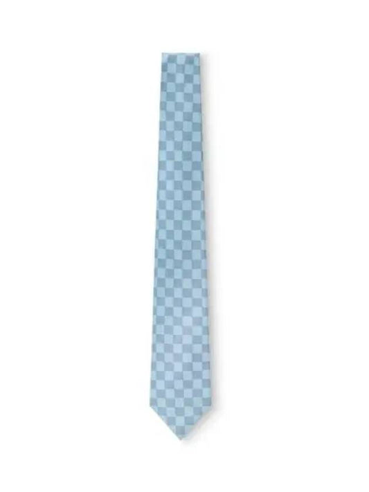 Damier Classic Tie Light Blue - LOUIS VUITTON - BALAAN 2