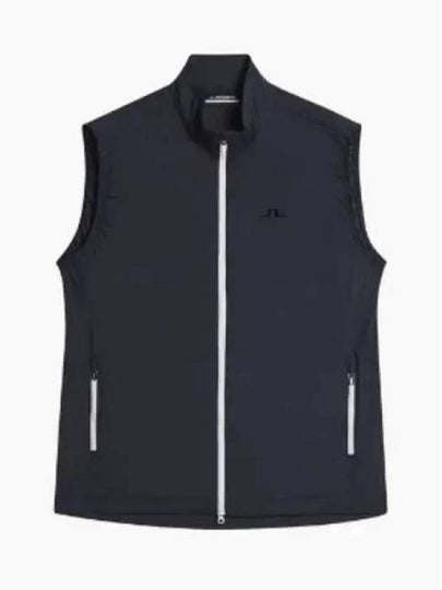 Men's Ash Light Packable Vest Navy - J.LINDEBERG - BALAAN 2