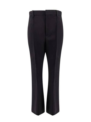 Straight Pants 810473V4MD0 1000 Black - BOTTEGA VENETA - BALAAN 1