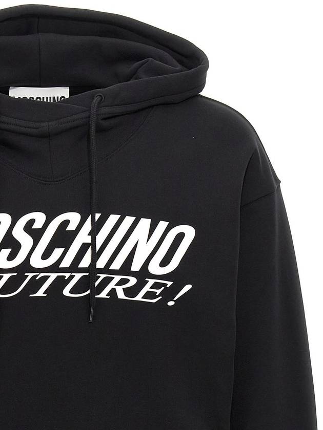 Moschino Logo Print Hoodie - MOSCHINO - BALAAN 3