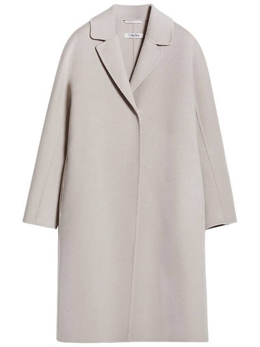 S Regina Wool Cashmere Coat REGINA 001 SABBIA MXC052 - S MAX MARA - BALAAN 1