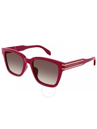 Alexander McQueen Brown Gradient Square Unisex Sunglasses AM0399SA 003 55 - ALEXANDER MCQUEEN - BALAAN 2