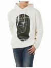 NUW19216 081 Kanye Mask White Hoodie - IH NOM UH NIT - BALAAN 2