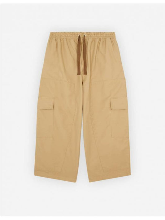 Japanese Worker Shorts Beige - MAISON KITSUNE - BALAAN 1