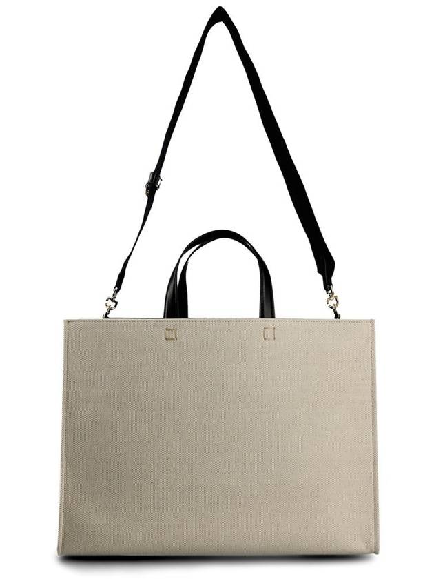 G Logo Canvas Medium Tote Bag Beige - GIVENCHY - BALAAN 4