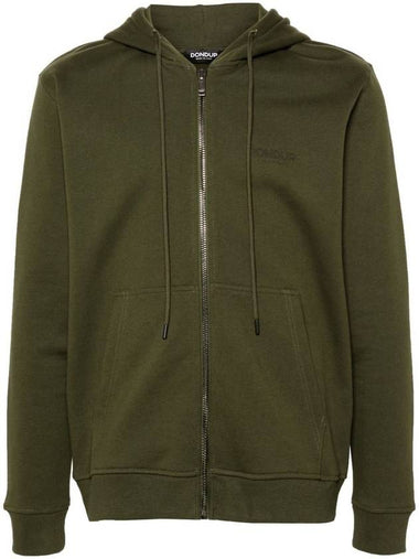 Dondup Hoodie Full Zipper Basic Fleece Clothing - DONDUP - BALAAN 1