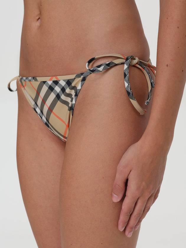 Check Pattern Bikini Briefs Beige - BURBERRY - BALAAN 6