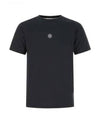 Embroidered Logo Short Sleeve T-Shirt Navy - STONE ISLAND - BALAAN 2