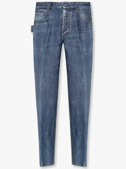 Straight Denim Jeans Blue - BOTTEGA VENETA - BALAAN 2