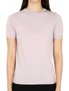 Women's Midas Cotton Knit Top Rosa Antico - MAX MARA - BALAAN 3