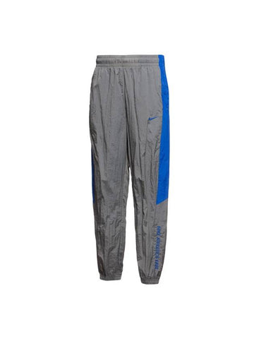 Swoosh Woven Jogger Track Pants Pewter Grey - NIKE - BALAAN 1