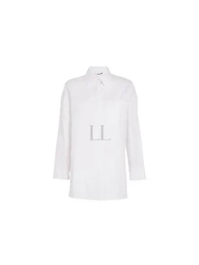 Sylvie Long Sleeve Shirt White - MAX MARA - BALAAN 2