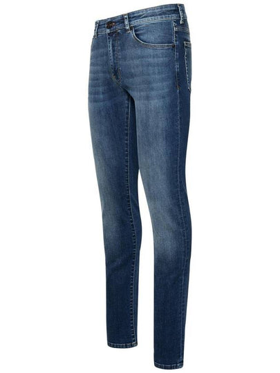 Pt05 Blue Cotton Blend Jeans - PT05 - BALAAN 2