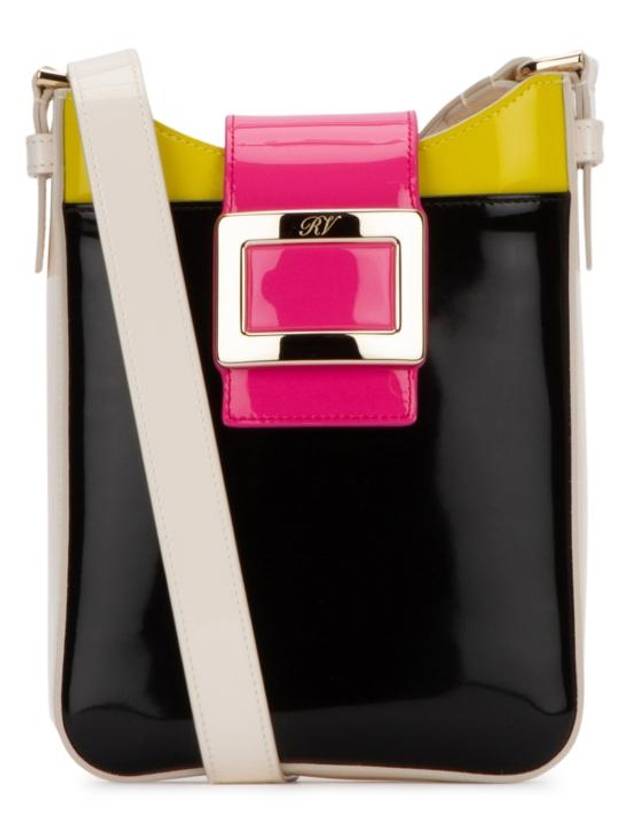 Women's Belle Vivier Color Block Cross Bag - ROGER VIVIER - BALAAN 1