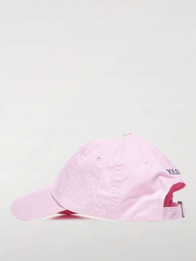 Embroidered Pony Ball Cap Pink - POLO RALPH LAUREN - BALAAN 4