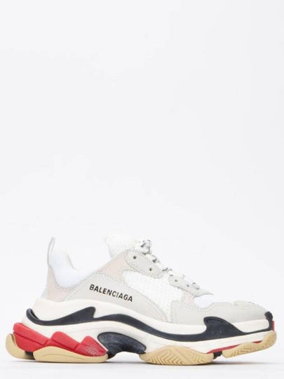 Triple S Low-Top Sneakers Black Grey - BALENCIAGA - BALAAN 2