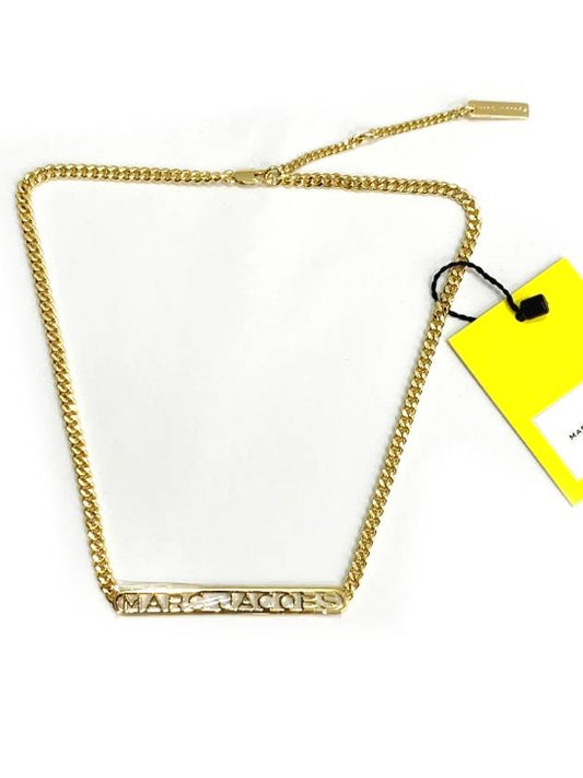 Logo Chain Necklace J305M03FA22710 - MARC JACOBS - BALAAN 2