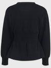 Redolence V-neck Line Cardigan Black - MICANE - BALAAN 9