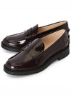 Women's Penny Loafer Burgundy - TOD'S - BALAAN.