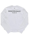 Back Logo Sweatshirt White - WOOYOUNGMI - BALAAN 4