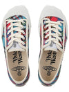 Tartan Logo Print Low Top Sneakers - VIVIENNE WESTWOOD - BALAAN 7