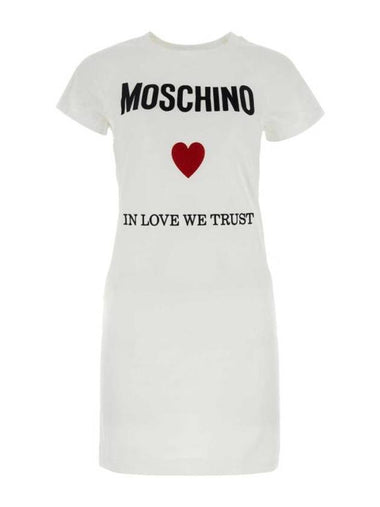 One Piece J04500541 2001 White - MOSCHINO - BALAAN 1