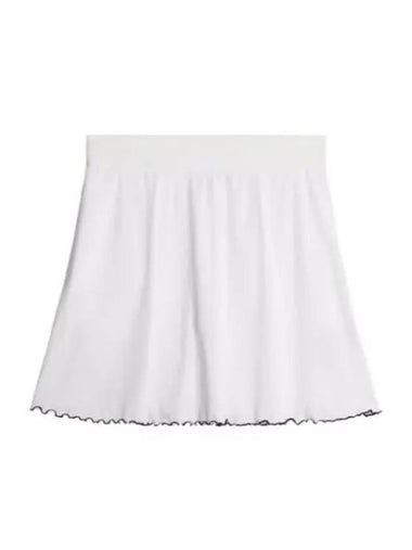 Women's Anja Skirt White - J.LINDEBERG - BALAAN 1