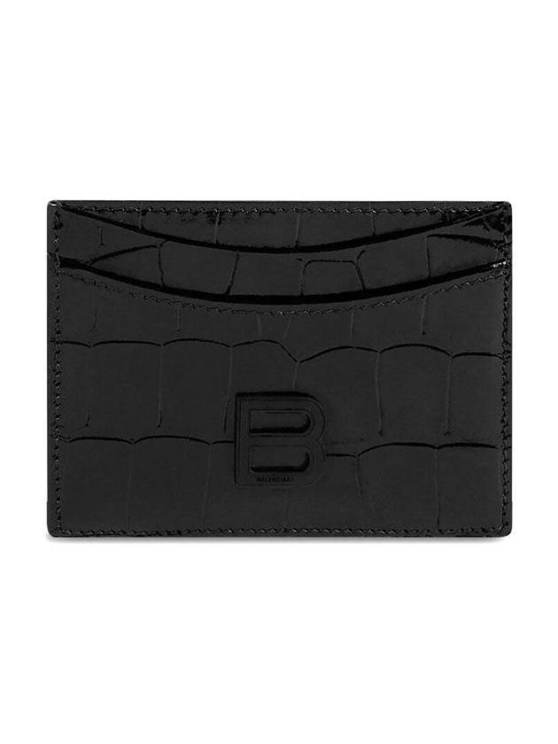 Women’s Hour Glass Card Wallet 637370 1LR67 1000 - BALENCIAGA - BALAAN.