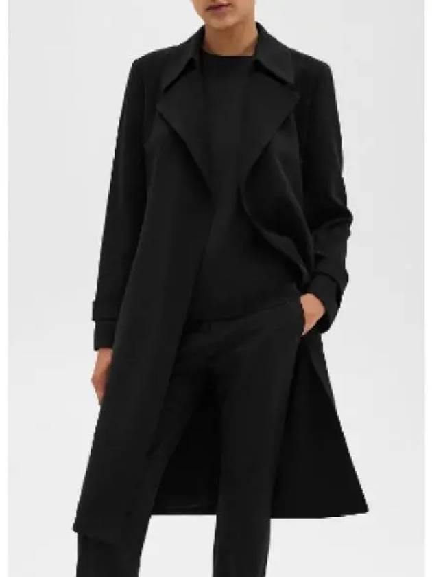 Oaklane Trench Coat Black - THEORY - BALAAN 2