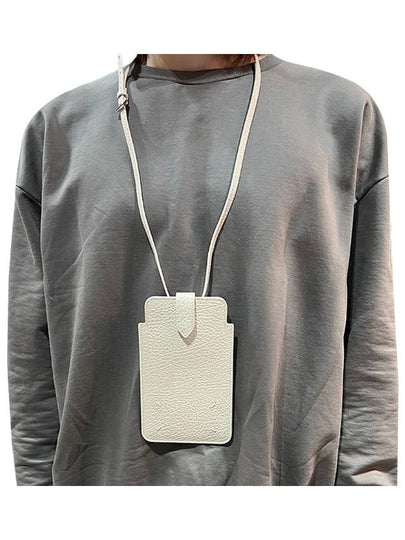 Stitch Necklace Phone Case Light Grey - MAISON MARGIELA - BALAAN 2