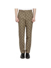 Horsebit Straight Pants Beige - GUCCI - BALAAN 1