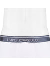 Men's Logo Cotton Briefs White - EMPORIO ARMANI - 6