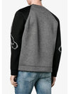 11Th Anniversary Jaguar Neoprene Sweatshirt Grey - VALENTINO - BALAAN 5