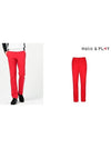 spandex white brushed golf pants-HB3MPT003RD - HOLIC&PLAY - BALAAN 6