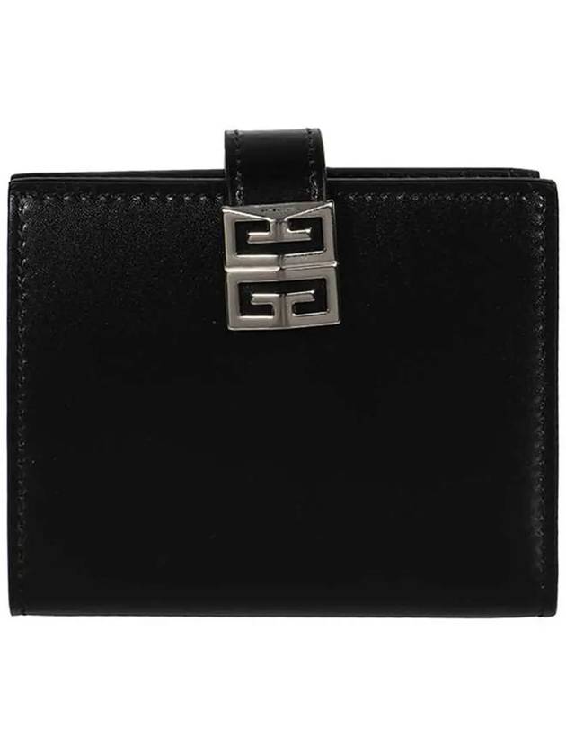 4G Metal Logo Small Half Wallet Black - GIVENCHY - BALAAN 2