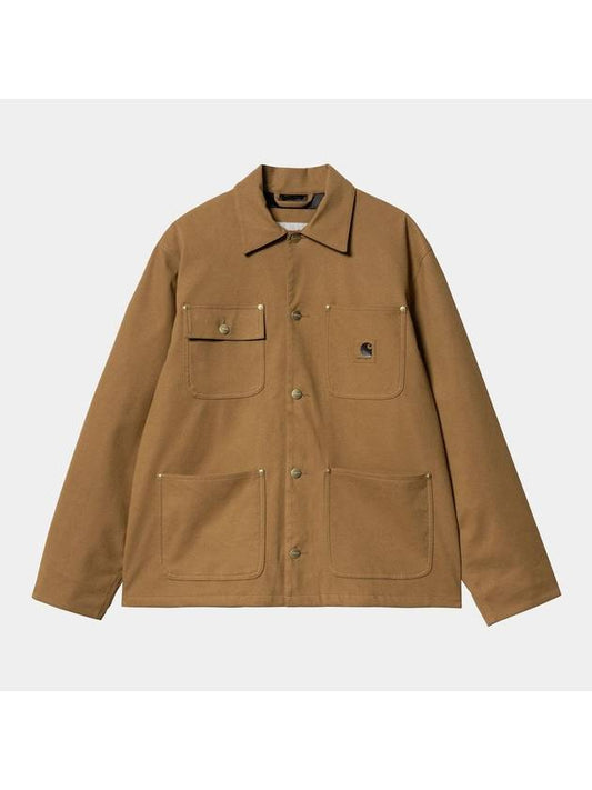 Carhartt Suede MICHIGAN Coat NY I033717HZXX B0031181096 - CARHARTT WIP - BALAAN 1