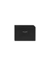 Paris Open Smooth Leather Card Wallet Black - SAINT LAURENT - BALAAN 1